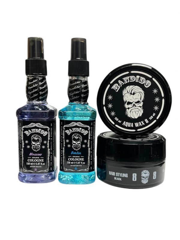 Bandido Aqua Wax Nr 8 150ml  2 Stuks + 2X Cologne Aftershave 150ML - Image 1