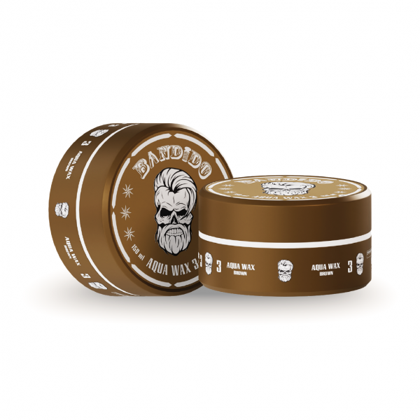 Bandido Aqua Wax 3 Brown 150 ML (48 pcs in a box) - Image 1