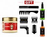 Bandido Aqua Hair Wax Nr 7. 1 stuk 125ml + 6-delige Kammenset & 2x Eau Du cologne 150ml GIFT