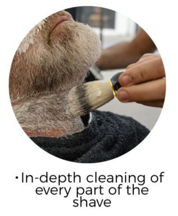 andido Professional Shaving Brush Set – Premium Barber Brushes (3 Sizes)