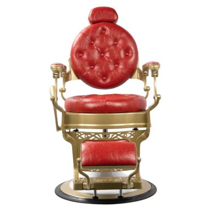Bandido Barberchair Red Retro Style