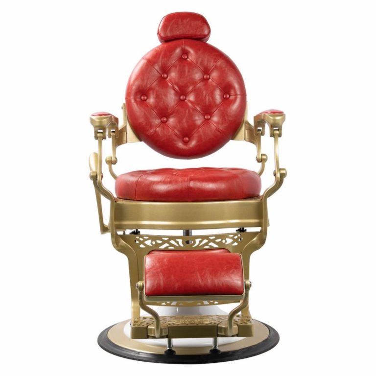 Bandido Barberchair Red Retro Style