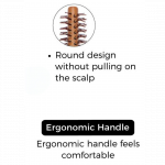 Professional Round Hair Brush – Slim Barrel for Precise Styling - Image 4