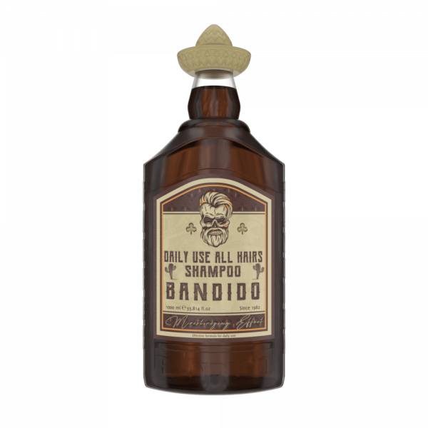 Bandido Daily Shampoo – Gentle Cleansing for Daily Use 1000ml